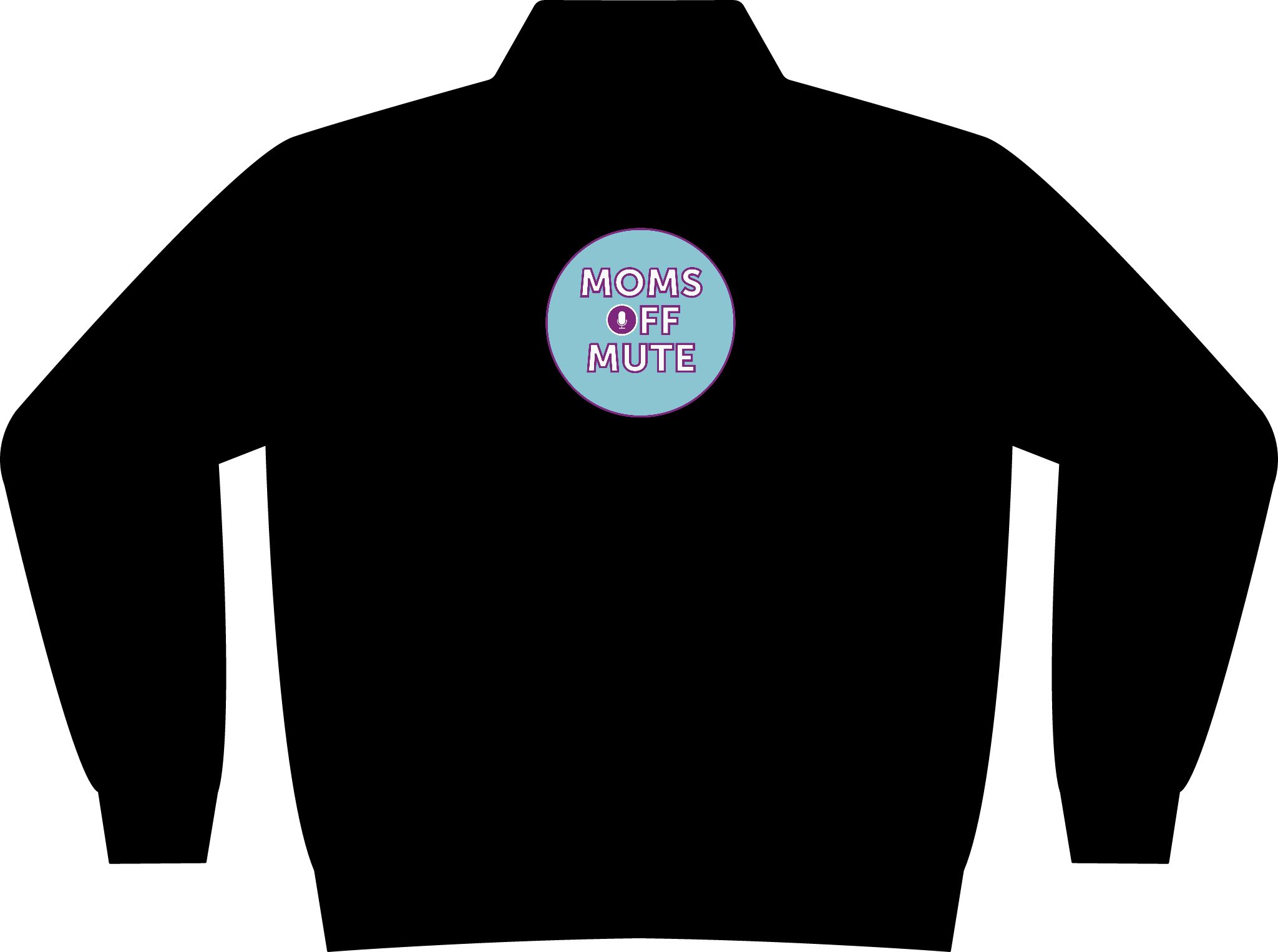 Women's Stencil Half Zip Crew - Image 3